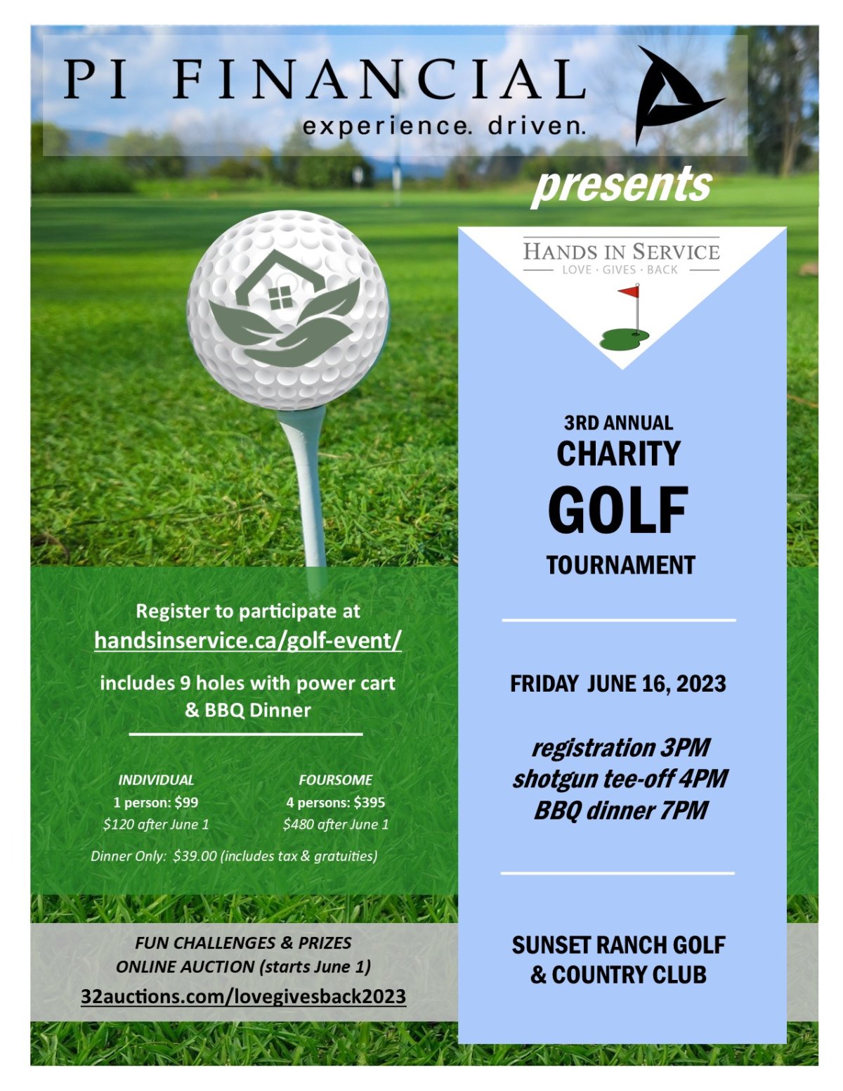 3rd Annual Charity Golf Tournament - image
