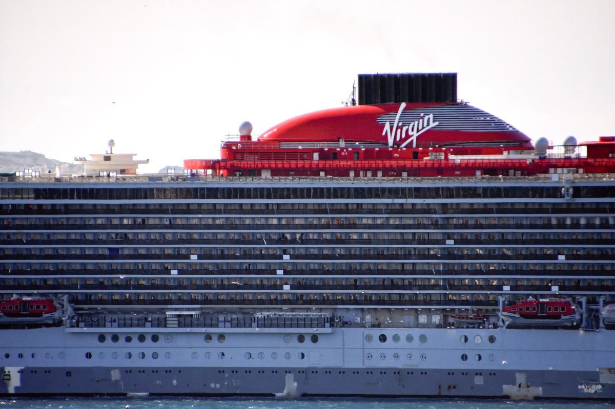 The Valiant Lady cruise ship.