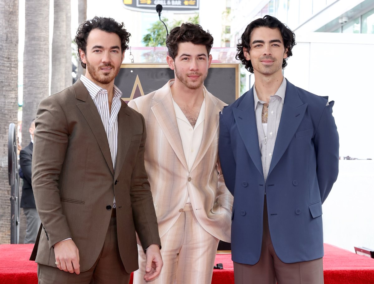 Kevin Jonas, Nick Jonas, and Joe Jonas of The Jonas Brothers 