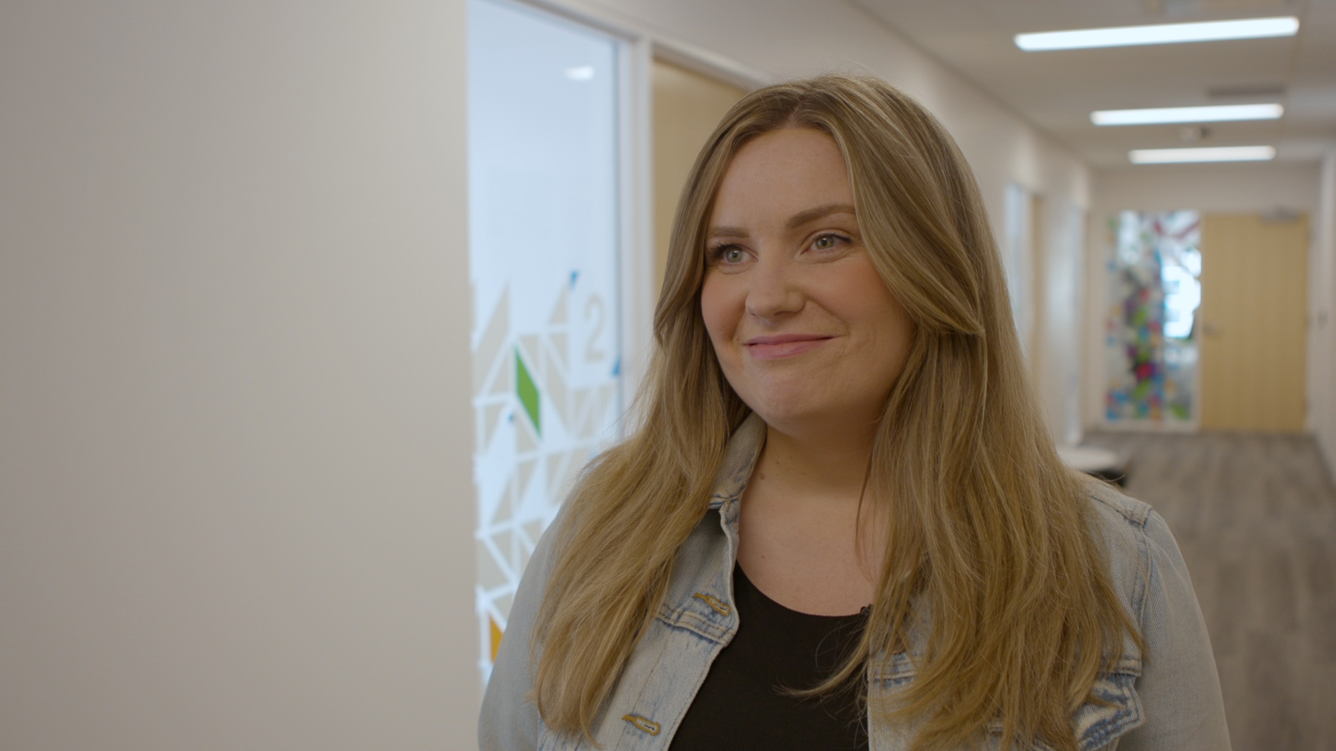 Social worker Hilary Kirkpatrick of the Edmonton Public Library says she helps build relationships by meeting the clients 'where they're at.