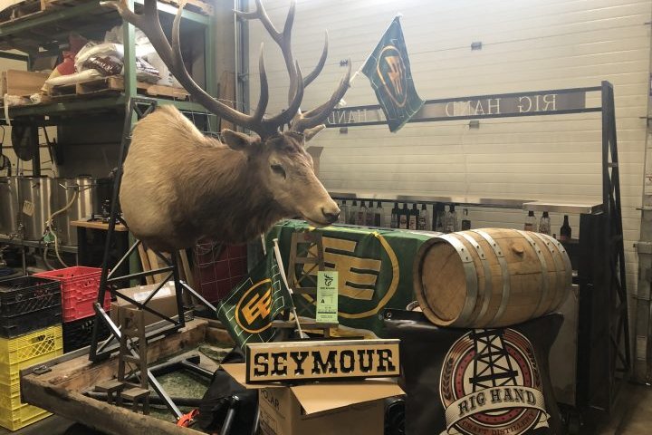 Edmonton area distillery offering reward for return of mascot, Seymour the Elk