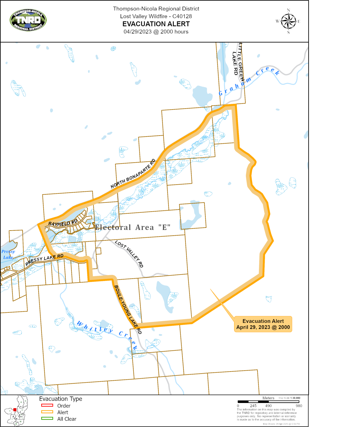 Lost Valley Wildfire