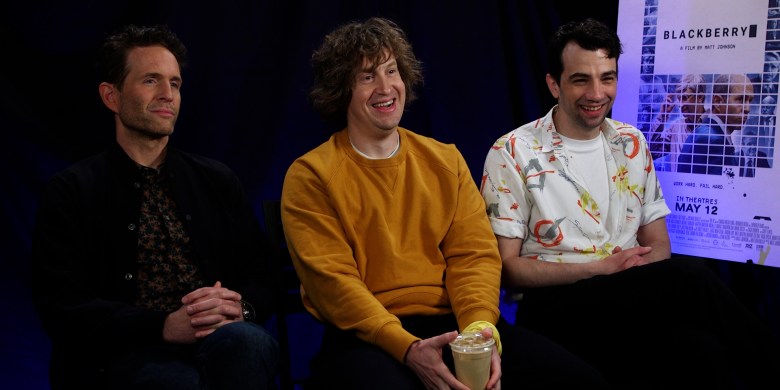 'BlackBerry' a love letter to Canada and the '90s, says star Jay Baruchel