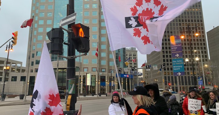 Massive PSAC strike draws 9,000 Manitobans to the streets on Wednesday