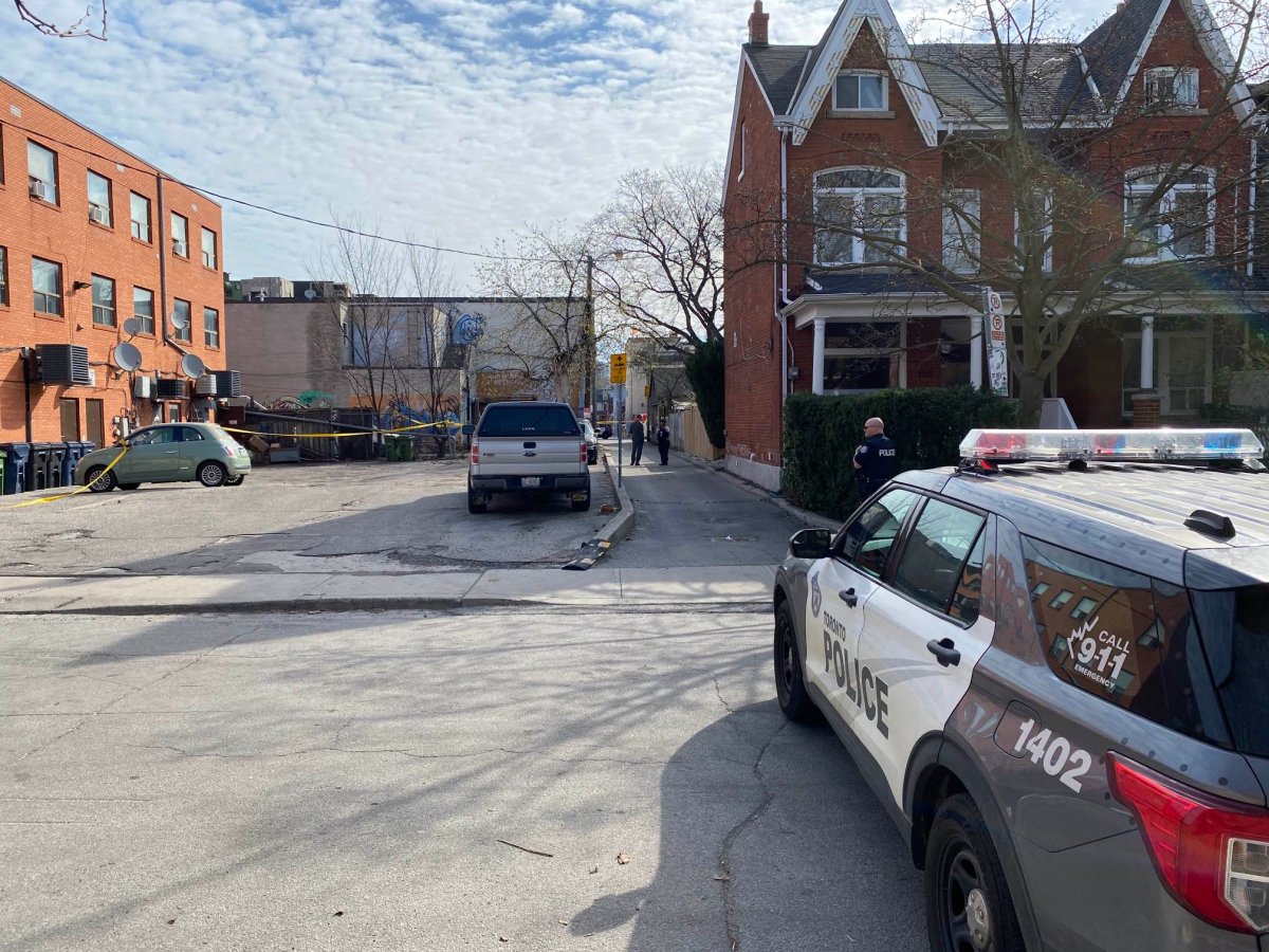 Four men have been charged in connection with a fatal shooting in Toronto, police say.