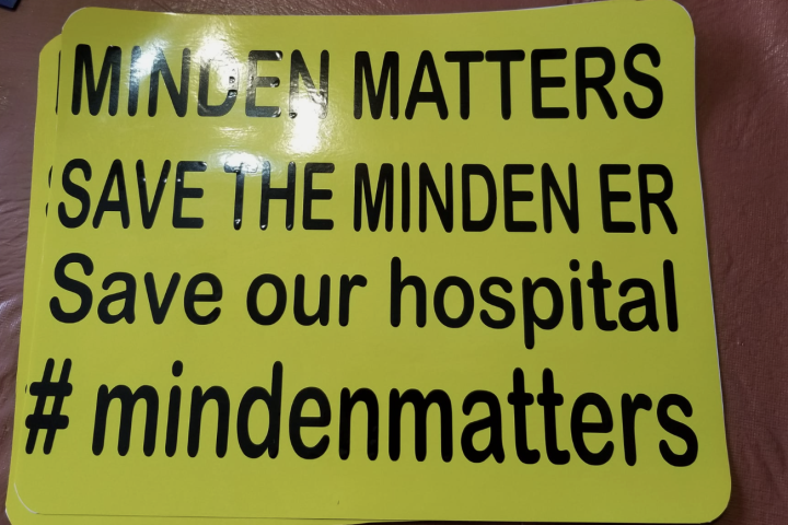 Minden emergency department planned closure prompts petitions, rally