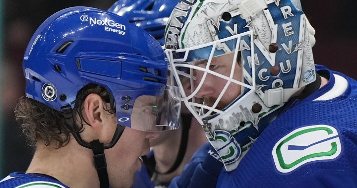 Anyone know the significance of Demko's mask? : r/canucks