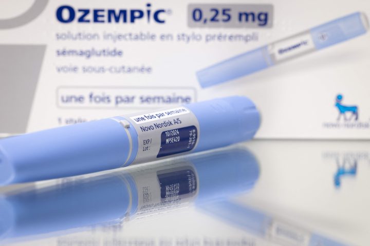 This photograph taken on February 23, 2023, in Paris, shows the anti-diabetic medication Ozempic (semaglutide) made by Danish pharmaceutical company Novo Nordisk. A surge in demand for the drug has exposed gaps in Canada's drug policy, pharmacy groups say.