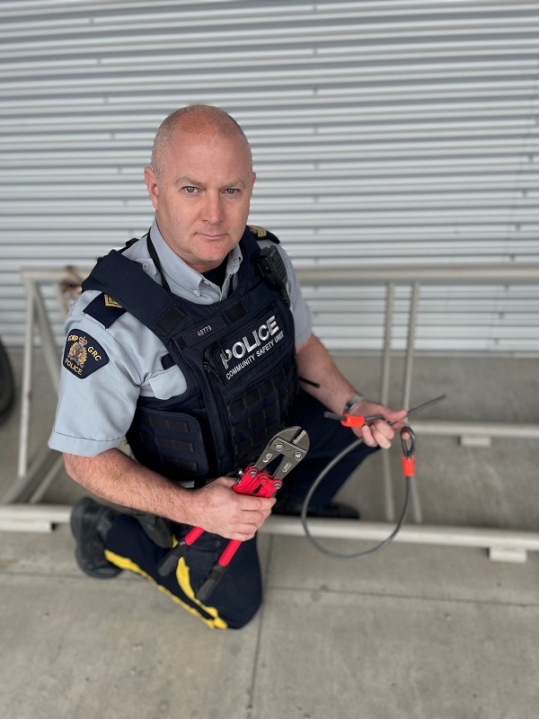 Sgt. Scott Powrie Community Safety Unit Operations says bait bikes work.