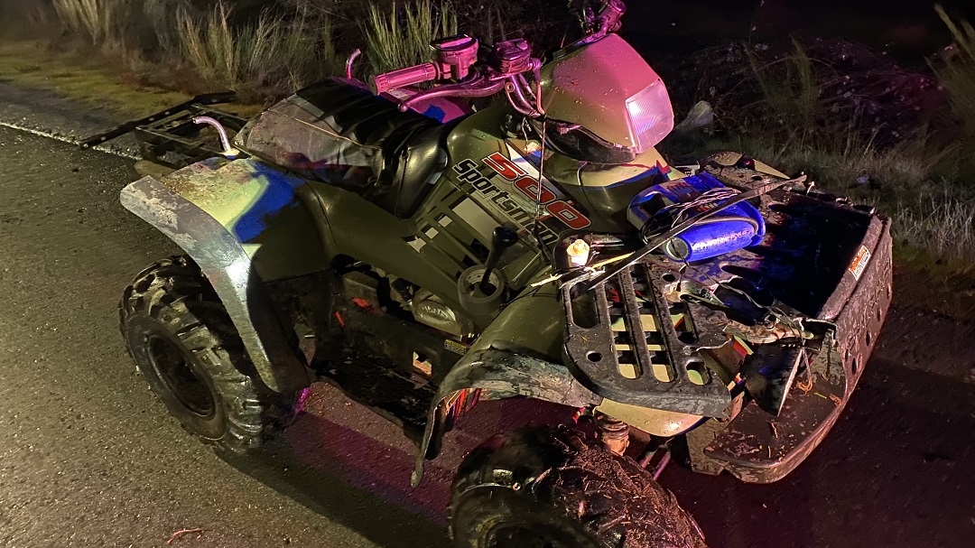 If you are missing this ATV, you're asked to contact Nanaimo RCMP.