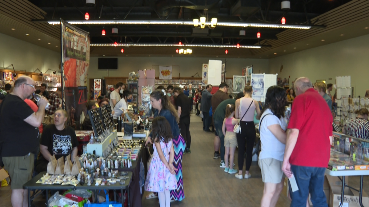 ComiCon came back again on Sunday for Kingston comic fans, all while raising money for local food banks.