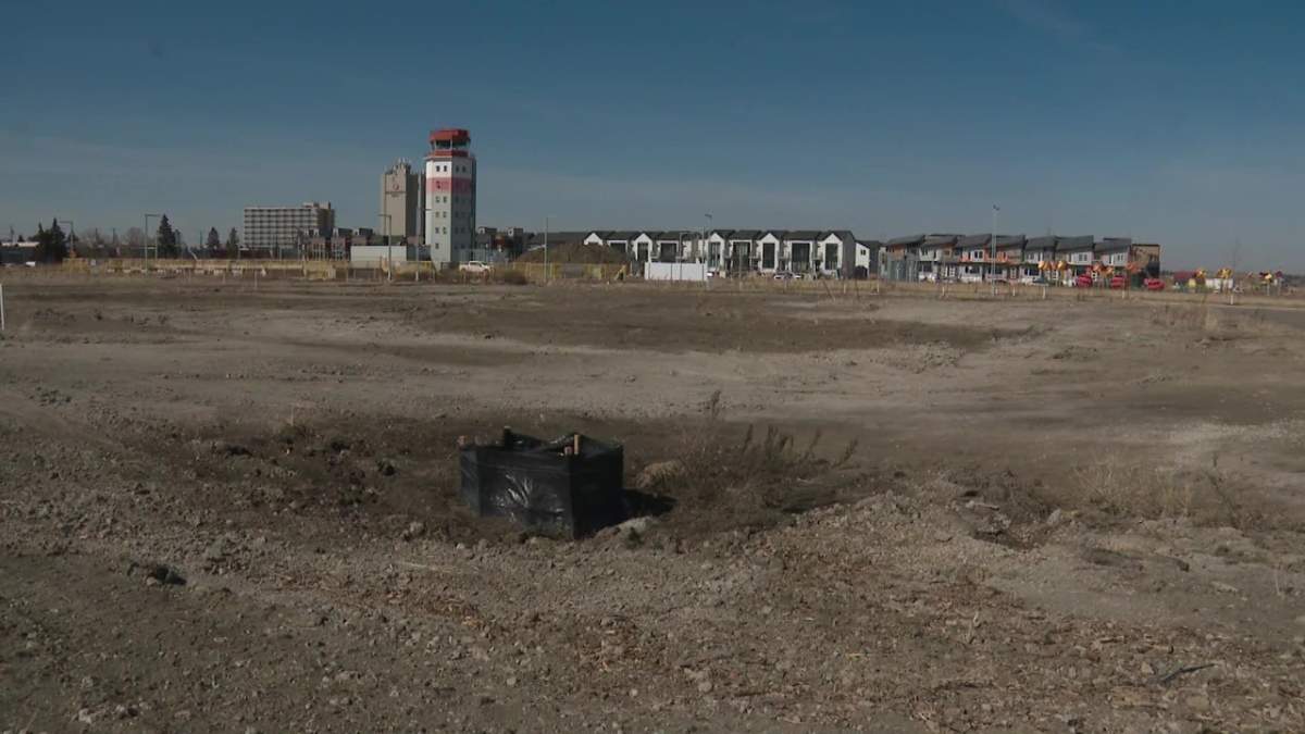 The Blatchford neighbourhood in Edmonton, Alta. in April 2023.
