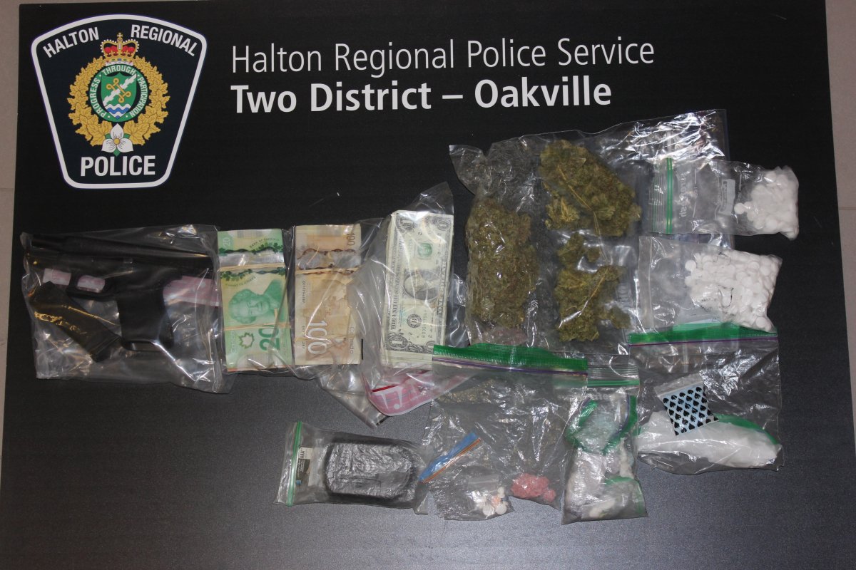 Drugs and money seized in stolen vehicle investigaton
