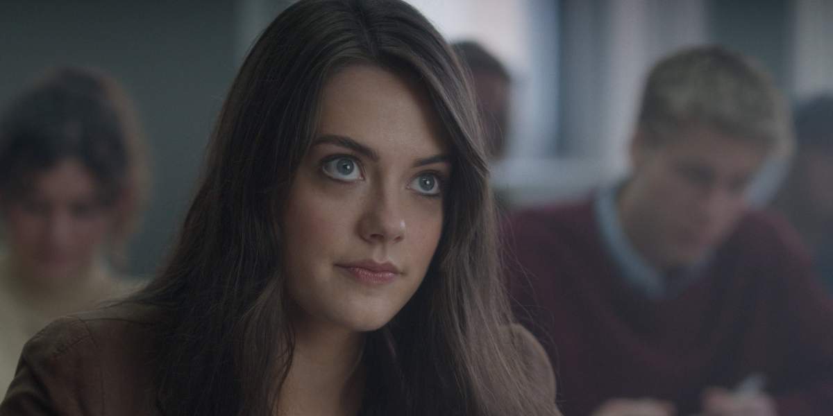 Meg Bellamy as Kate Middleton.