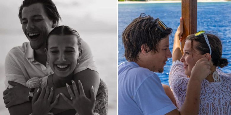 Millie Bobby Brown teases engagement announcement to Jake Bongiovi