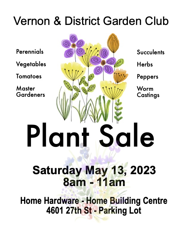 Plant Sale – Vernon and District Garden Club - image