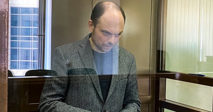 Putin critic Vladimir Kara-Murza jailed for 25 years in treason case
