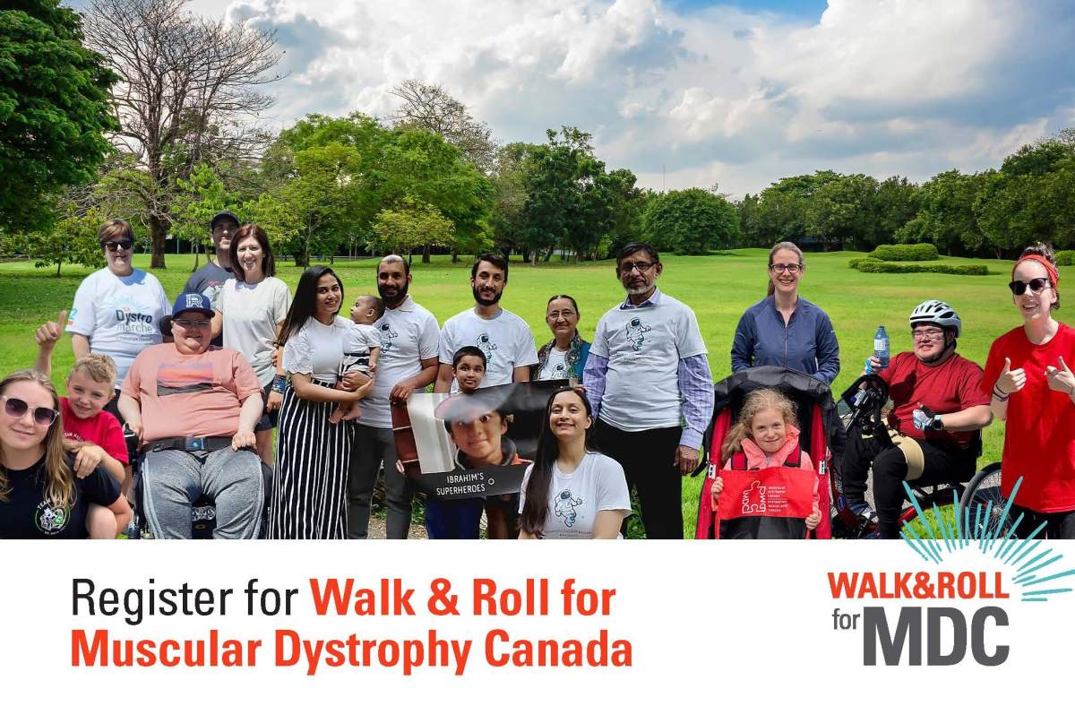 Walk & Roll for Muscular Dystrophy Canada