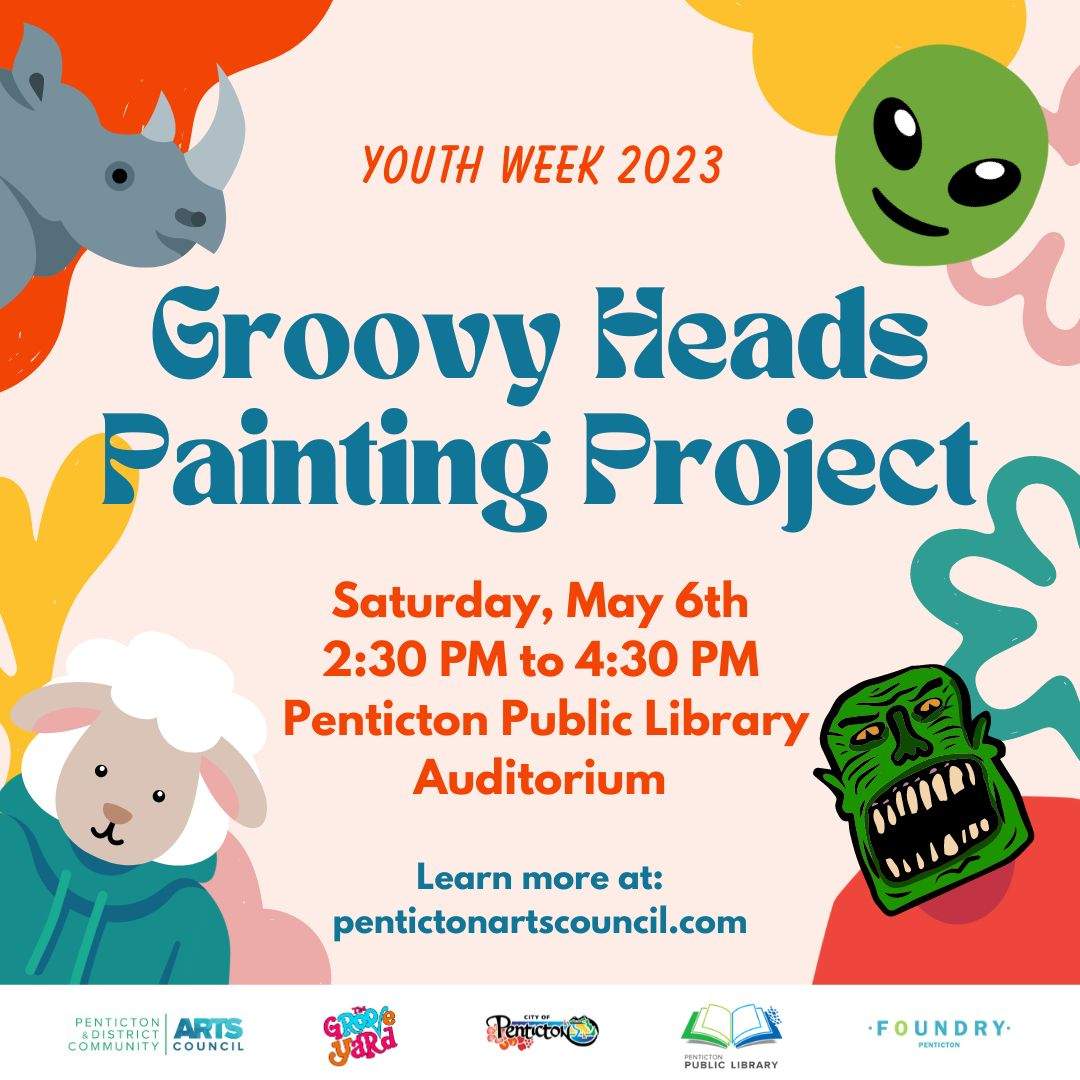 Groovy Heads Painting Project – Youth Week 2023 - image