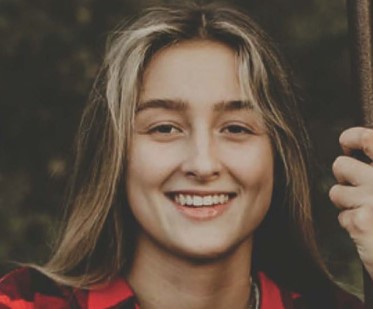 Alexa Bartell, 20, was driving in Jefferson County when her car was struck by a large rock, the authorities said.