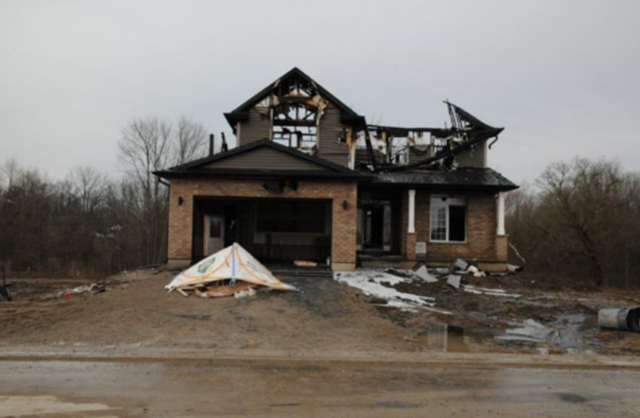 Aylmer, Ont., fire crews were called to a blaze in a newly built home on Aspen Parkway on March 24, at 2:30 a.m.