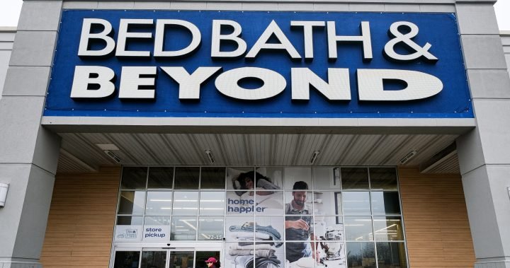Bed Bath & Beyond to start closing stores as it files for bankruptcy