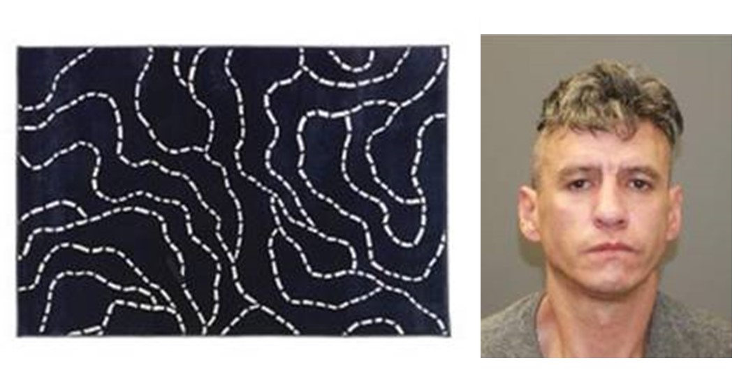 An Ikea rug with this pattern is now associated with the death of Peter Daniel Casimir.