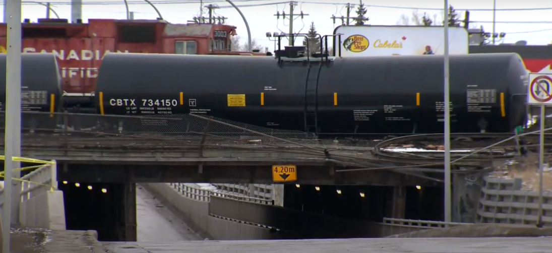 McPhillips Street from Logan Avenue to Jarvis Avenue has been reopened after being closed Friday due to a train derailment on the McPhillips overpass.