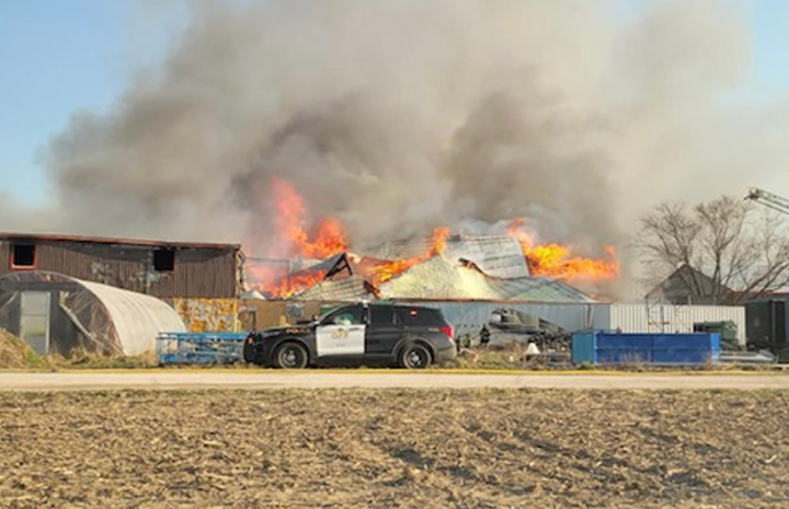 $1 million worth of antiques destroyed in flea market fire in Ontario's cottage country - Vimarsana News
