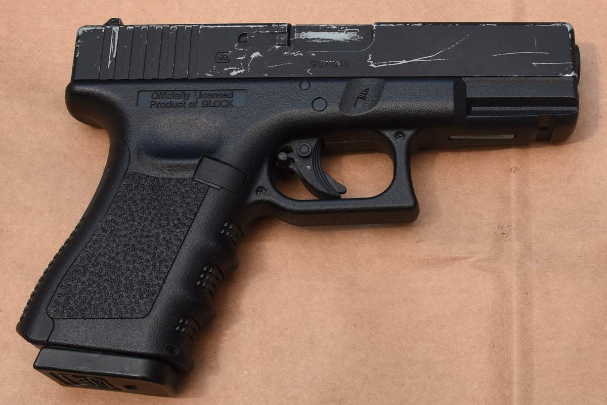Waterloo Regional Police released an image of the gun they  allegedly found in a Sunnydale home.