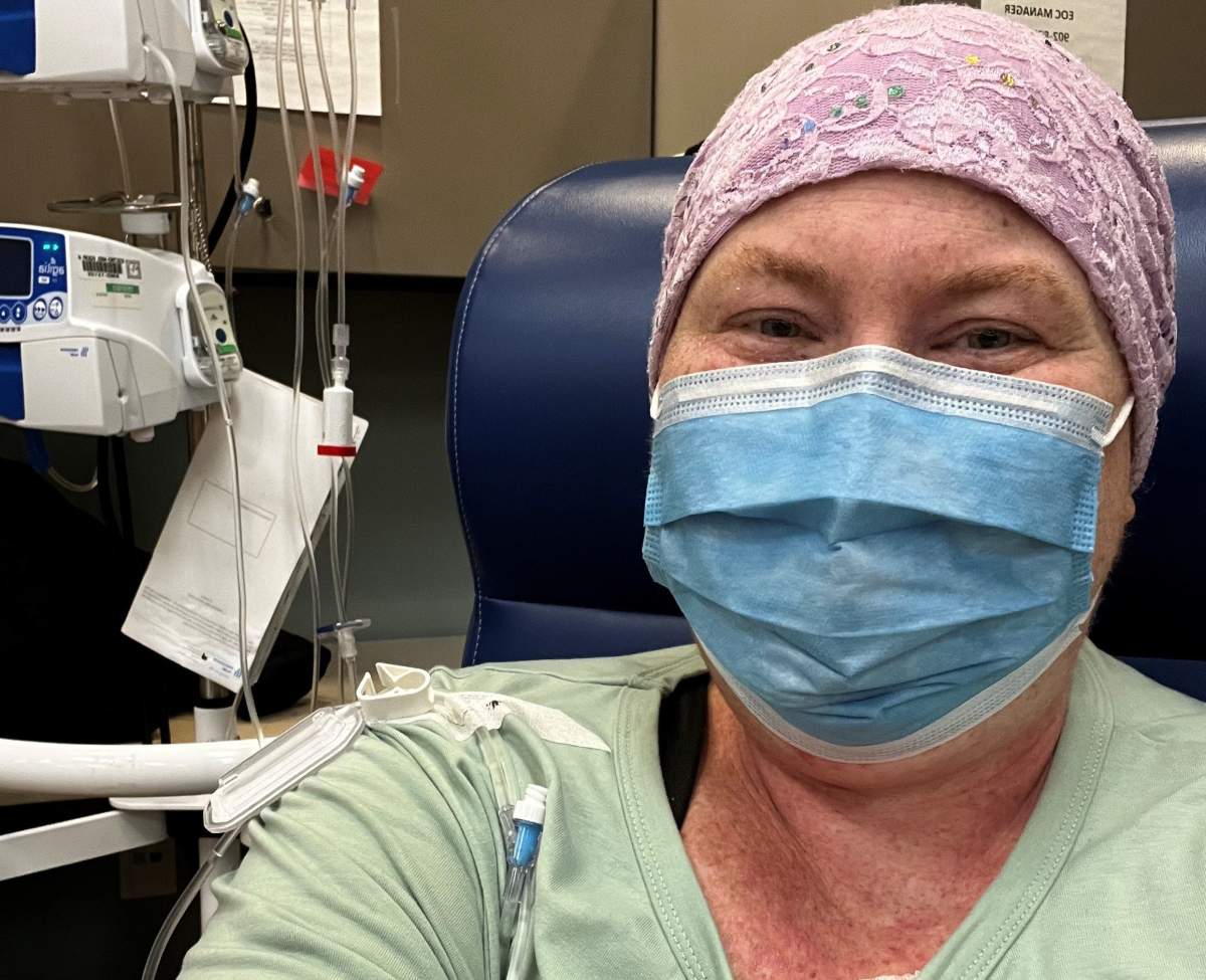 Katie Doyle went through six months of chemotherapy after being diagnosed with colon cancer.