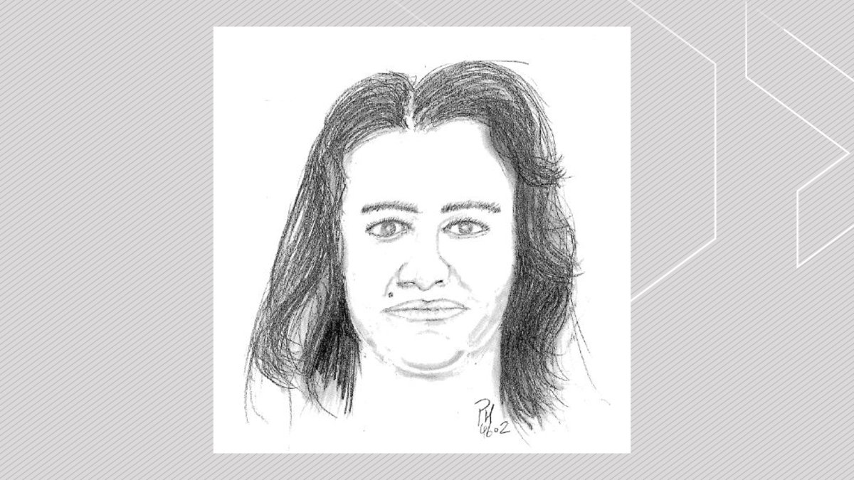 A composite sketch of a woman police believe was involved with a break and enter on April 14, 2023.