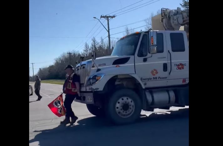 NB Power truck drives into picketing PSAC worker, company vows swift action