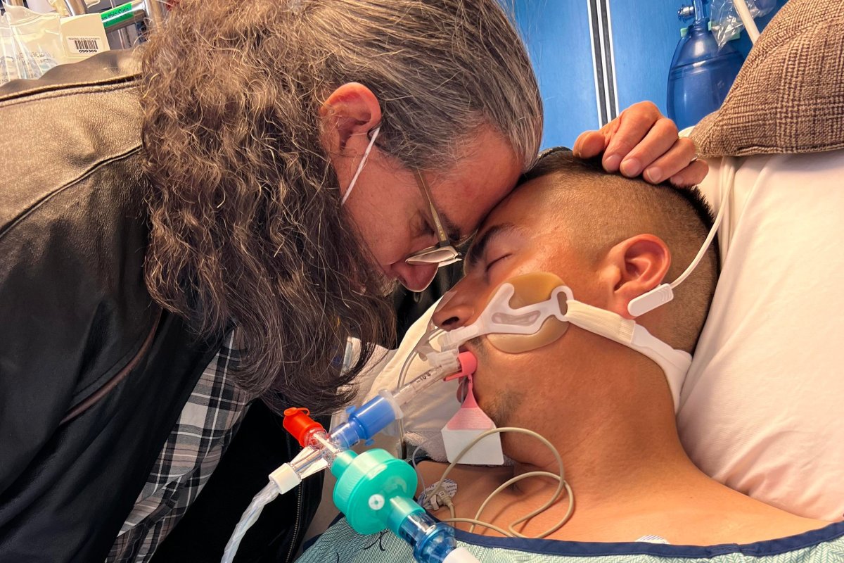 Winnipeg dad Joseph Fourre is sharing a heartbreaking warning to parents after his son Harlan overdosed on laced drugs in The Pas, Man. on Saturday.