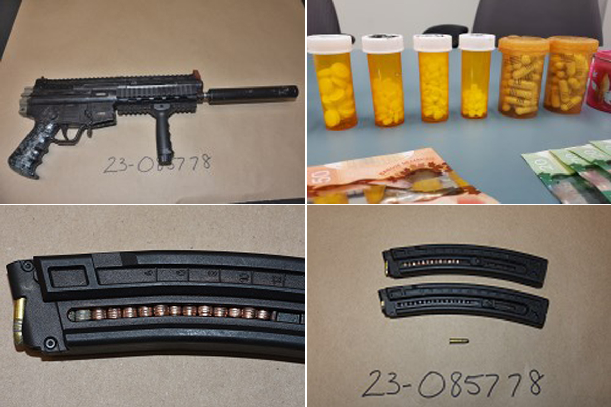 Waterloo Regional Police say guns, drugs and cash were seized during their investigaiton.