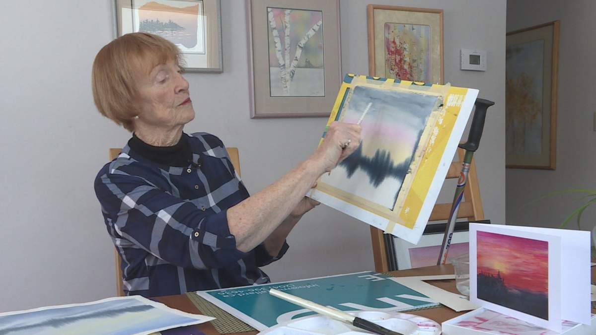 Prendergast recently celebrated her 90th birthday, and she doesn’t have plans to stop painting or working anytime soon.