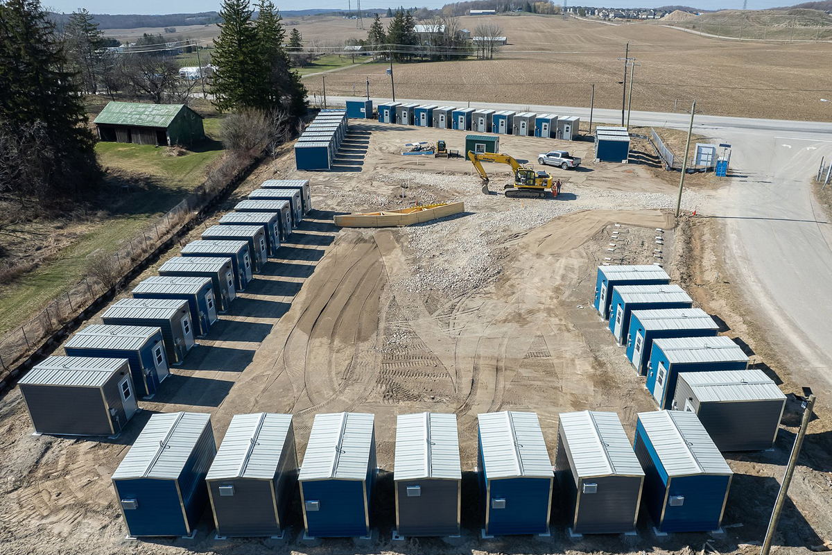 The Outdoor Shelter on Erb’s Road.