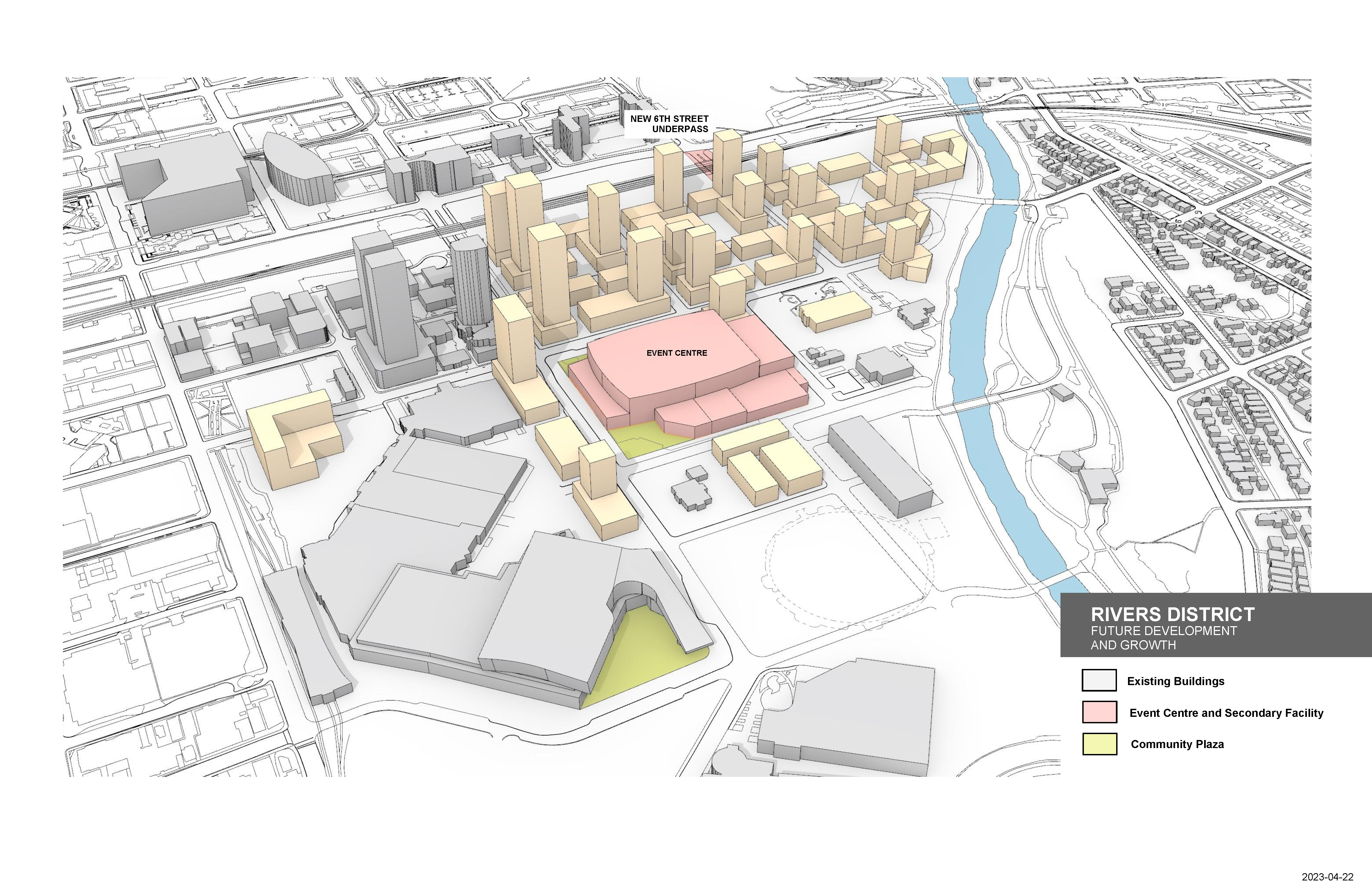 Calgary S New Event Centre Deal By The Numbers Globalnews Ca   Siteplan Victoriapark 20230421 Phase2 V2 Page 4 