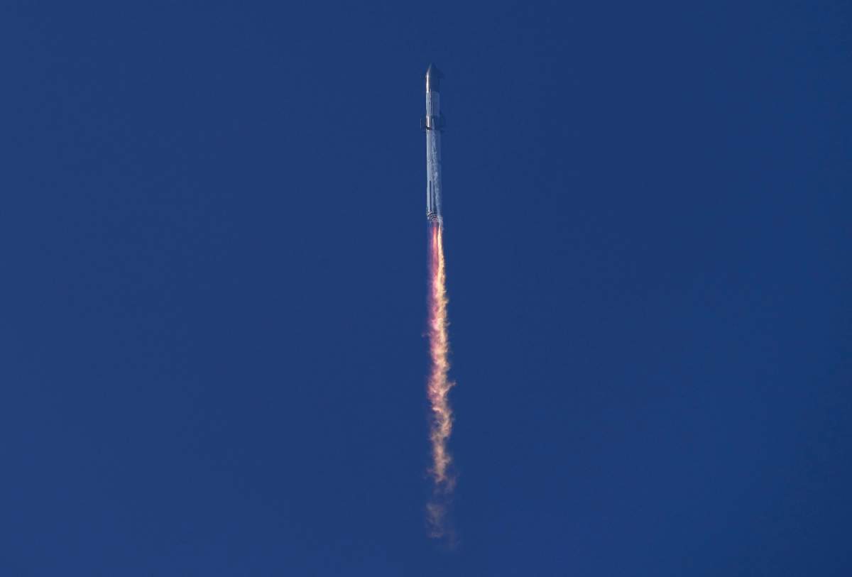 SpaceX’s Starship launches from Starbase in Boca Chica, Texas, Thursday, April 20, 2023. (AP Photo/Eric Gay)