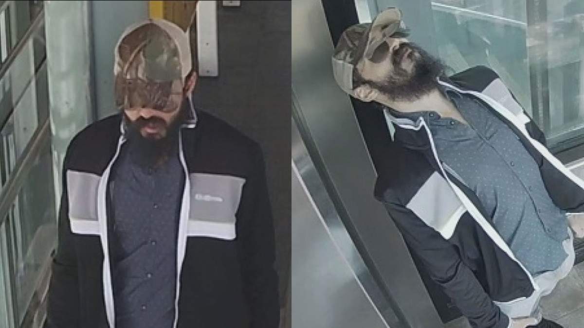 Burnaby RCMP are asking for the public’s help to identify a man accused of unprovoked assaults on three people, including an 89-year-old woman.