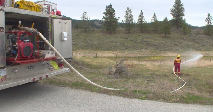 First responders train for interface fires in the South Okanagan