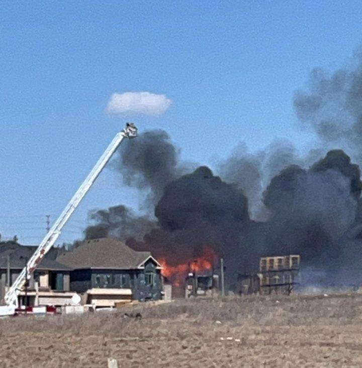 Massive fire engulfs subdivision under construction in Vaughan - Vimarsana News