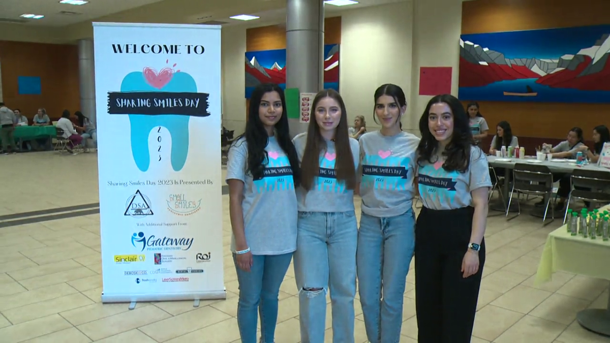 University of Alberta students in the dentistry and dental hygiene programs hosted Shared Smiled on Saturday to connect people with disabilites to better dental care. 