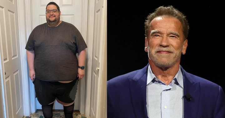 N.S. man’s weight-loss journey gets big lift from Arnold Schwarzenegger  | Globalnews.ca