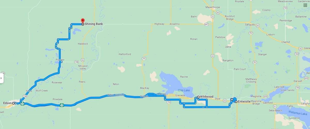 yellowhead county map