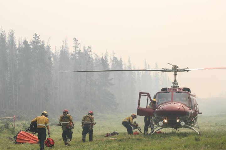 Wildfires raging through Western Canada as hot, dry weather persists