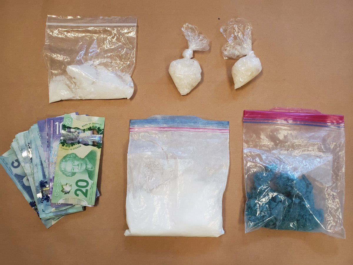 Cobourg and Port Hope police seized a number of drugs and arrested two people on May 17, 2023.