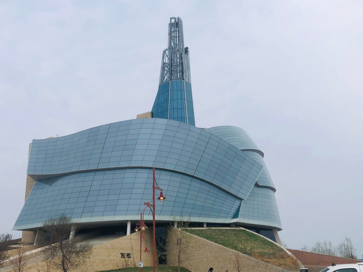 The Canadian Museum for Human Rights.