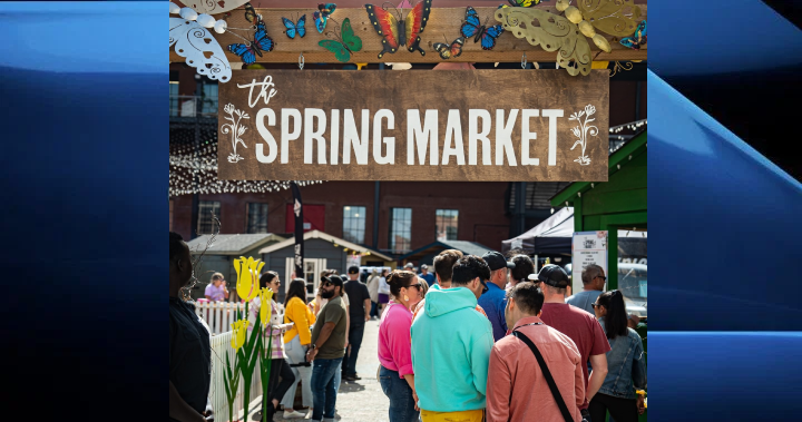 The Spring Market at London's 100 Kellogg Lane has returned for another year.