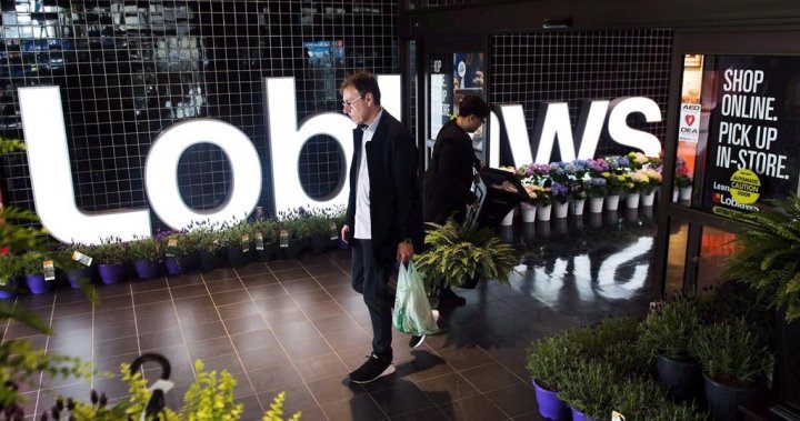 Loblaw sales surge in latest quarter amid strong demand for essential goods – National | Globalnews.ca